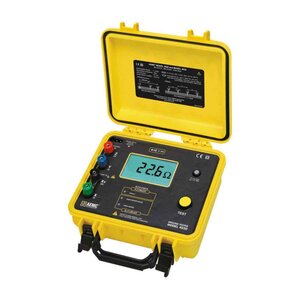 Baseline 4 Point Ground Resistance Tester. Aemc Model Number 4630 Plus 4 Point Test Kit