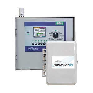 Baseline Remote Valve SubStation in IP-68 ruggedized enclosure with direct 24VAC power. Includes multi-carrier cellular modem with T-Mobile, AT&T, and Verizon service provider support.