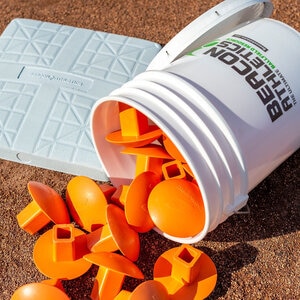 Beacon Orange Cap Plug Bucket