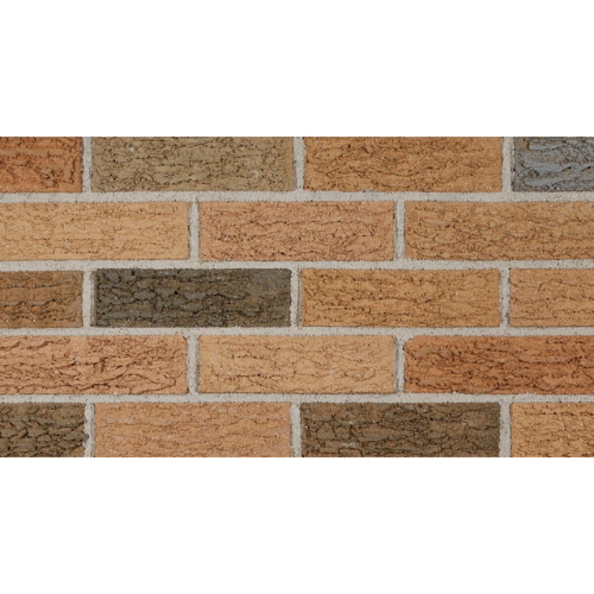 Belden Modular Brick 514 Bark Texture Buff 7-5/8 in. x 3-5/8 in. x 2-1/ ...