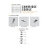 Belgard Cambridge Cobble Paver 2 pc. Anthracite 60 mm (112.5 sq. ft./pallet)