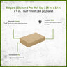 Belgard Diamond Pro Wall Cap 18 in. x 12 in. x 4 in. Buff (64 pc./pallet)