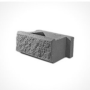 Belgard Allan Block Classic Wall Block AB Collection Mocha 8 in. x 12 in. x 18 in. (40 pc./pallet)
