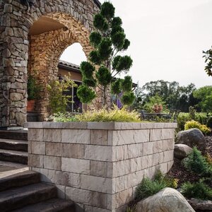 Belgard Tandem Wall Cap Textured Edge Victorian 24 in. x 15 in. x 3-1/4 in. (32 pc./pallet)