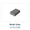 Belgard Avalon Slate Border Stone Graphite 6 in. x 9 in. 60 mm (112 sq. ft./pallet)