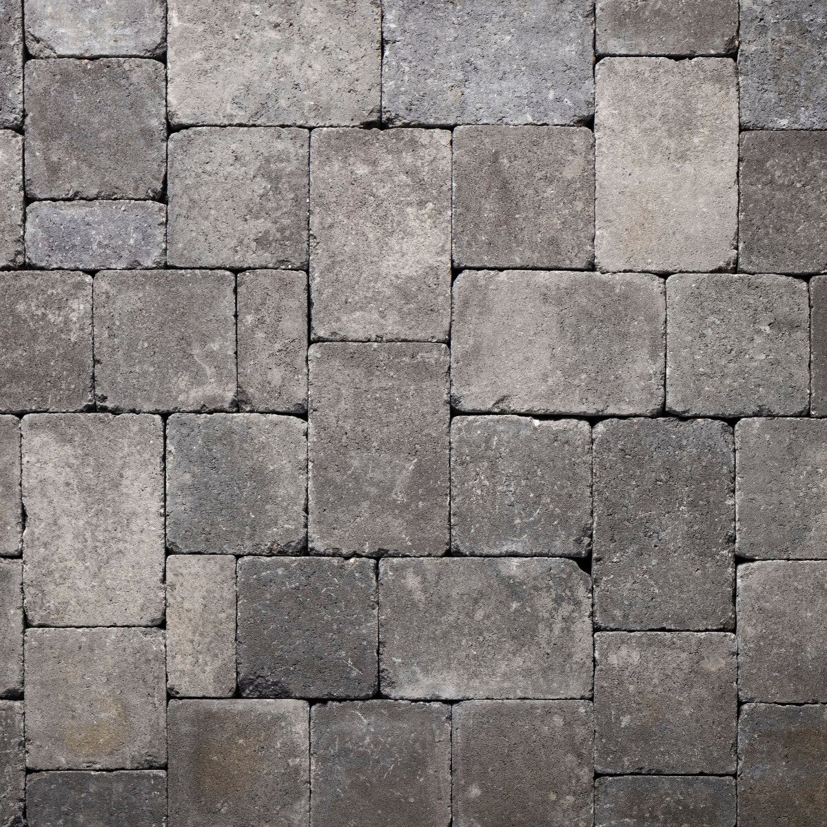 Belgard Dublin Cobble Paver 3 pc. Thunderhead 60 mm (128 sq. ft./pallet ...
