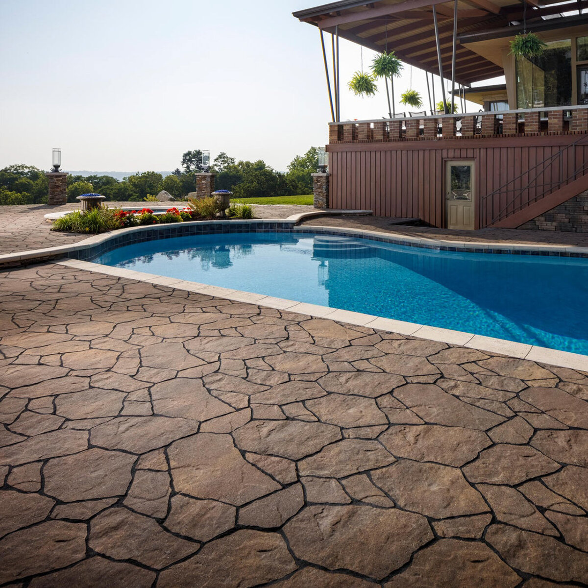 Belgard Mega Libre Paver Slab 2 pc. Teak 60 mm (86 sq. ft./pallet ...