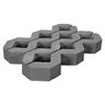 Belgard Turfstone Gray 16 in. x 24 in. 80 mm (128 sq. ft./pallet)