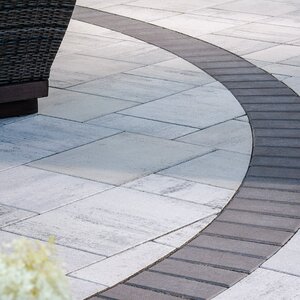 Belgard Holland Stone Paver ADA Charcoal 4 in. x 8 in. 60 mm (120 sq. ft./pallet)