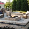 Belgard Weston Stone Round Fire Pit Gascony Tan (BLOCK ONLY)