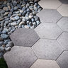 Belgard Dimensions Hexagon Paver 6 in. with Durafusion Pearl 60 mm (100.02 sq. ft./pallet)