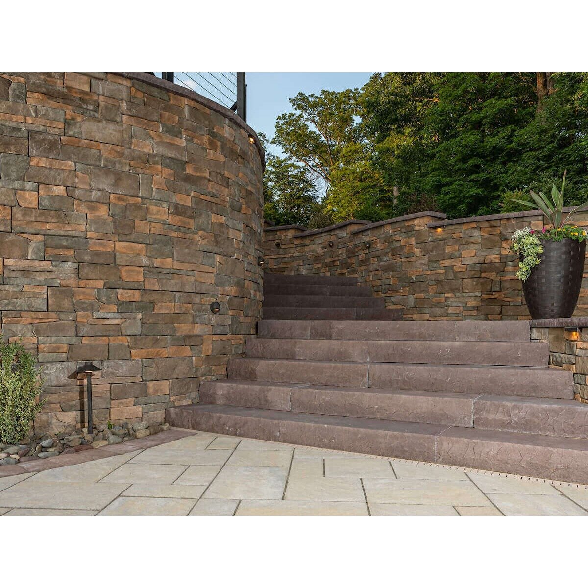 EP Henry CSW Cut Stone Stretcher - Single Sided Breckenridge 16 in. x ...