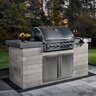 Belgard Metropolitan Grill Island Scandia Gray/Midnight (1/pallet)