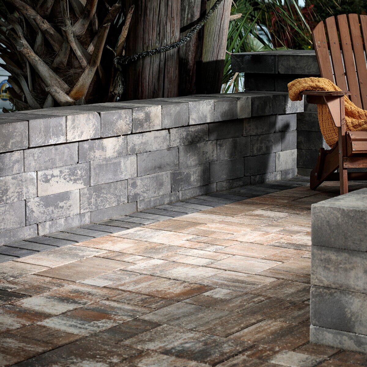 Belgard Easton Stone Universal Wall 12 in. x 8 in. x 4 in. Victorian ...