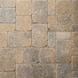 Belgard Dublin Cobble Paver Modular 3 pc. Toscana Blend 60 mm (114 sq. ft./pallet)