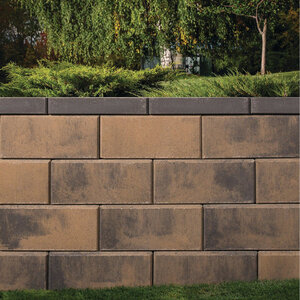 Belgard Allan Block Metropolitan Wall Corner 8 in. x 16 in. x 8 in. Gray Granite (72 pc./pallet)