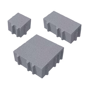 Belgard Aqualine Ashlar Permeable Paver 3 pc. Shaded Gray 80 mm (90 sq. ft./pallet)