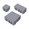 Belgard Aqualine Ashlar Permeable Paver 3 pc. Shaded Gray 80 mm (90 sq. ft./pallet)