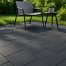 Belgard Dimensions Accent Paver 6 in. X 6 in. Rockland Black 60mm (120 sq. ft./pallet) (12 sq. ft./layer) (48 units/layer)