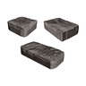 Belgard Charlestone 3pc. Graphite/Charcoal Blend 60mm (103.88 sq.ft./pallet)