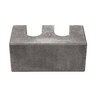 Belgard Diamond Pro Air Wall Corner Smooth Face 18 in. x 9 in Anthracite 8 in. (24 pc./pallet)
