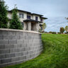 Belgard Diamond Pro Air Wall Smooth Face 18 in. x 11.5 in. Shaded Gray 8 in. (40 pc./pallet)