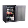 Belgard Elements Outdoor Refrigerator Stainless Steel 22 in. x 22 in. x 34 in. 4.5 cu. ft. (Right to Left Opening)