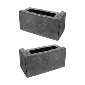 Belgard Allan Block Metropolitan Wall Corner Midnight 8 in. x 16 in. x 8 in. 30 Left and 30 Right (60 pc./pallet)