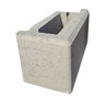 Belgard Allan Block Metro Collection Corner Wall Block 7.625 in. x 8 in. x 16 in. (30 Left Corner, 30 Right Corner) Thunderhead  (60 pc./pallet)