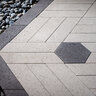 Belgard Dimensions Geometric Paver Hexagon Midnight 6 in. 60 mm (100.02 sq. ft./pallet)