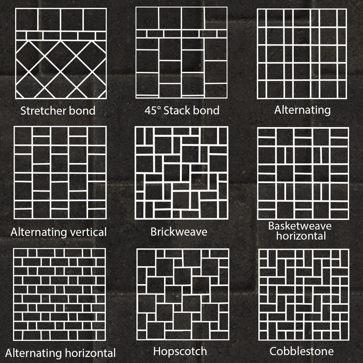 Belgard Cambridge Cobble Paver 2 pc. Cobble Blend 60 mm (112.5 sq. ft ...
