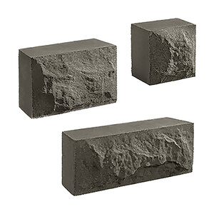 Belgard Belair 2.0 FSW Wall 3 pc. Shaded Gray 6 in. (30 sq. ft./pallet)