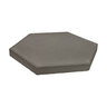 Belgard Dimensions Geometric Paver Hexagon Durafusion Shaded Gray 6 in. 60 mm (100.02 sq. ft./pallet)