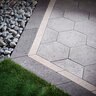 Belgard Dimensions Geometric Paver Hexagon Durafusion Shaded Gray 6 in. 60 mm (100.02 sq. ft./pallet)