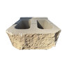 Belgard Diamond Pro Wall Block Beveled Face Tan 8 in. x 18 in. x 12 in. (36 pc./pallet)