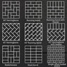 Belgard Dimensions Paver Durafusion Midnight 6 in. x 12 in. 80 mm (96 sq. ft./pallet)