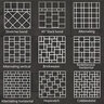 Belgard Dimensions 6 Antiqued Paver 3 pc. Newport Gray 60 mm (120 sq. ft./pallet)