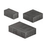 Belgard Dimensions 6 Antiqued Paver 3 pc. Anthracite 60 mm (120 sq. ft./pallet)