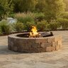 Belgard Weston Stone Fire Pit Round Kit Teak (1 ea./pallet)