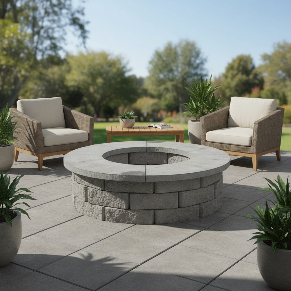 Belgard Aspen Fire Pit Ring Cap Bluestone (4 pc./pallet) | SiteOne US