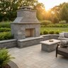 Belgard Weston Stone Traditional Fireplace Shaded Gray (1/pallet)