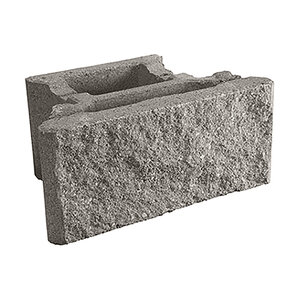 Belgard Diamond Pro Air Wall Straight Face Charcoal 18 in. x 8-13/16 in. x 8 in. (40 pc./pallet)
