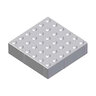 Belgard Truncated Dome Paver ADA Compliant Charcoal 12 in. x 12 in. (132 pc./pallet)