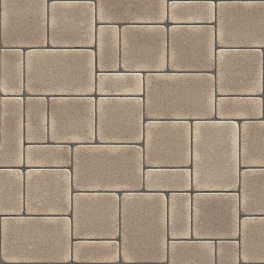 Belgard Dimensions 6 Paver Antiqued 3 pc. Lueders Gray 60mm (120 sq. ft./pallet)