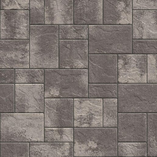 Belgard Origins 6 Paver 3 pc. Newport Gray 60 mm (105 sq. ft./pallet)