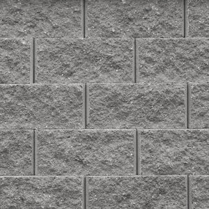 Belgard Diamond Pro Straight Face Wall Gray 18 in. x 12 in. x 8 in. (36 pc./pallet)