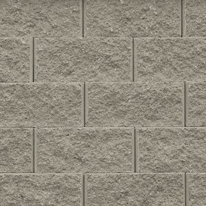 Belgard Diamond Pro Wall Block Straight Face II Stone Gray 8 in. x 18 in. x 12 in. (48 pc./pallet)