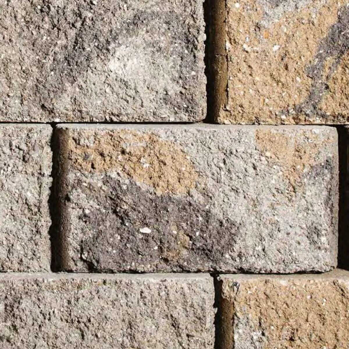 Belgard Highland Stone Srw Wall Block Small/Medium Victorian Blend 6 in ...