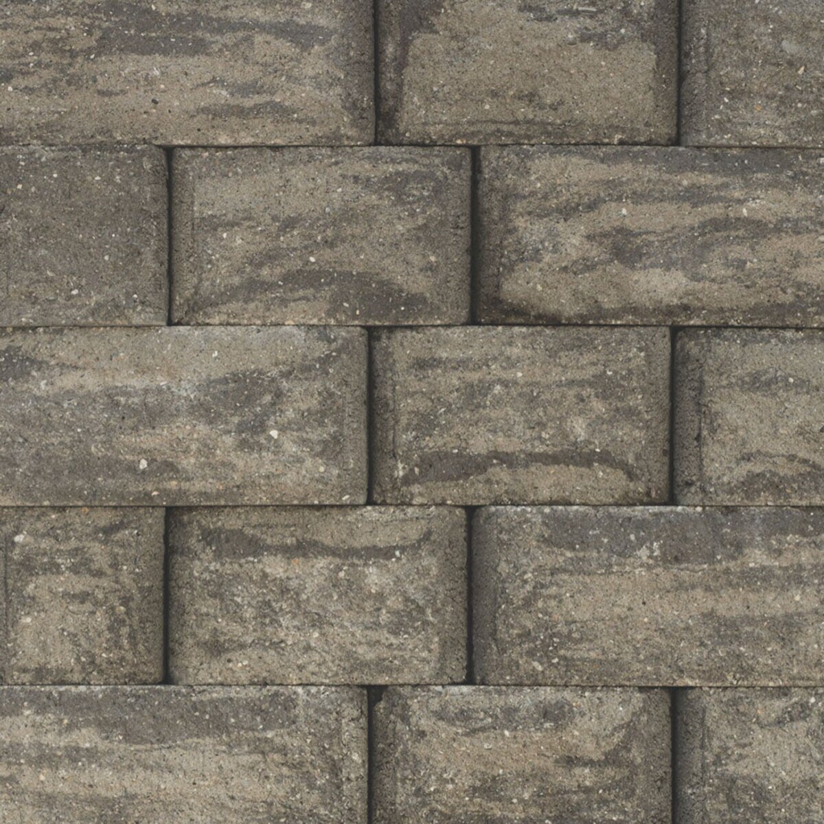 Belgard Highland Stone Wall SRW 3 pc. Shaded Gray 6 in. (24 sq. ft ...