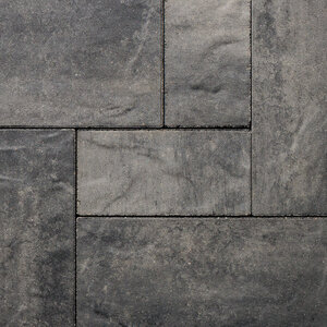 Belgard Origins 12 Paver 3 pc. TextureGuard Newport Gray 60 mm (120 sq. ft./pallet)